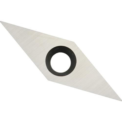 1pcs Diamond Tungsten Carbide Insert for Mid/Pro Size Wood Turning Lathe Tool (10mm(.39") X28mm(1.10")) on Wood Detailing