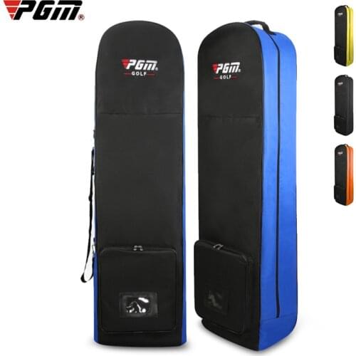 1pc PGM Golf Aviation Bag Golf Bag Travel with Wheels Large Capacity Storage Bag Practical Foldable Airplane Travelling Nylon