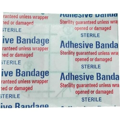 10Pcs/Lot 38*38mm Hypoallergenic PU Adhesive Wound Dressing Band Aid Bandage Wound First Aid Outdoor