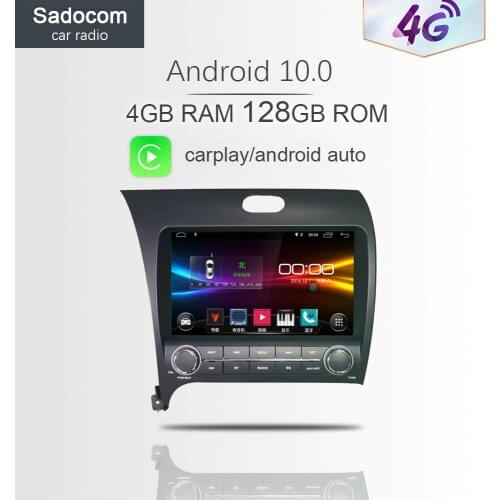 9" Android 10.0 Car DVD Player 8 core 64G 4GB RAM Car radio RDS Radio DVR TPMS OBD2 For Kia Cerato K3 Forte 2013 2014 2015 2016