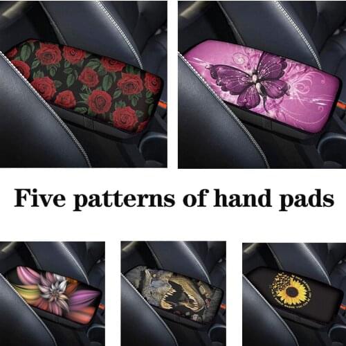 AIMAAO Car center console armrest cushion chair cover general applicable to CAR SUV truck accessories, domineering 3D dinosaur