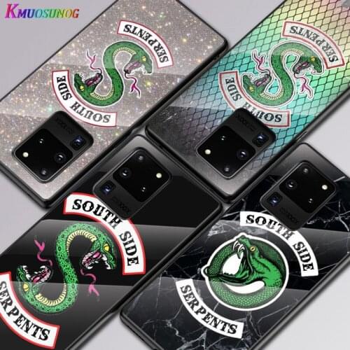 Riverdale southside For Samsung Galaxy A91 A81 A72 A71 A52 A51 A41 A31 A21S A11 A01 Tempered Glass Cover Phone Case