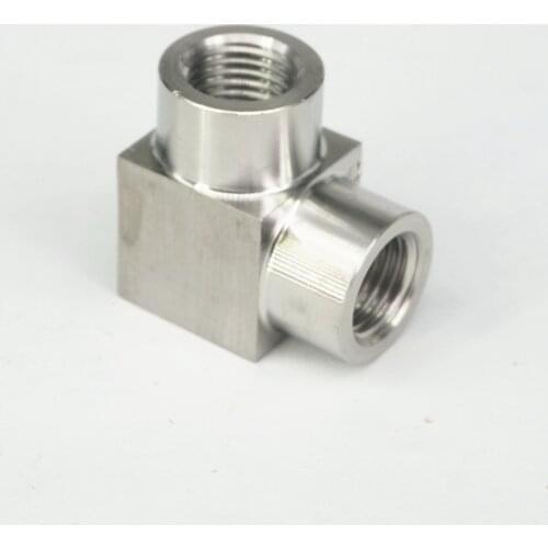 Pressure 2800 psi 1/8" NPT Female Equal 304 Stainless Steel Elbow Pipe Fitting Water Gas Oil