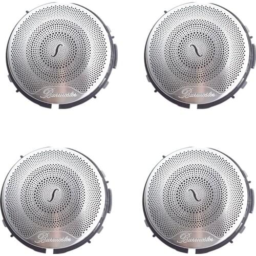 For Mercedes Benz GLC E C S Class W205 2015-2021 Car-styling stainless steel Car Door Audio Speaker Decorative Cover Trim