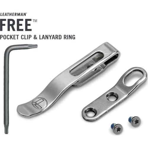 LEATHERMAN FREE LANYARD RING & POCKET CLIP