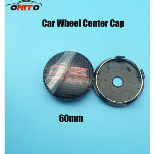 Car Styling 20pcs/lot 60mm O.Z OZ RACING Car Wheel Center Hubs cap Wheel Center Caps Emblem logo Covers auto accessories