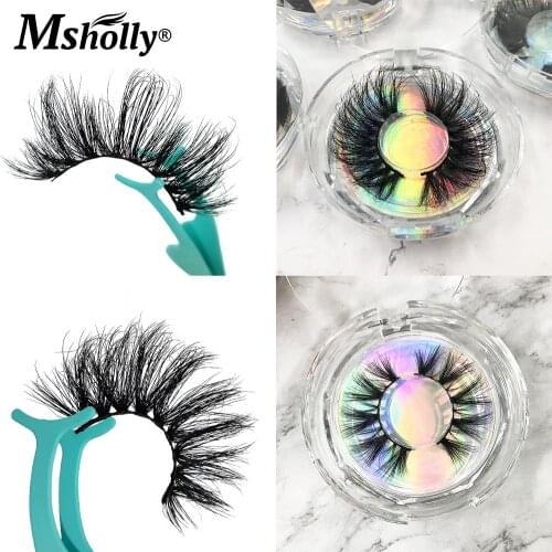 Beauty Eyelash 5D/8D Lashes Professional 25mm False Eyelash Mink Eyelashes Bulk Mink Lash With Eyelash Cases Lashes Wholesale