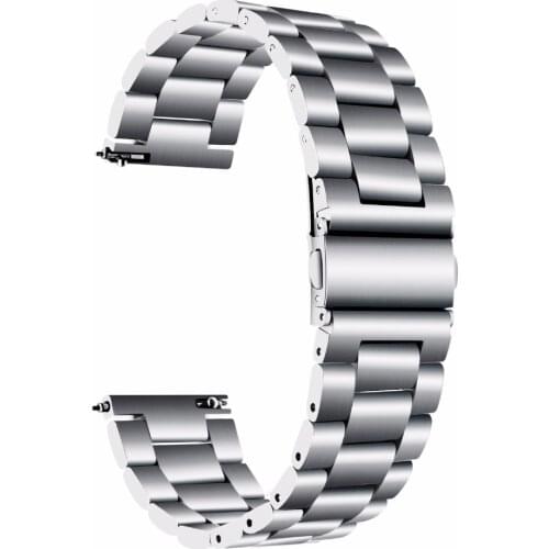 24mm Fashion Stainless Steel StrapsWatch Bands Strap Bracelet