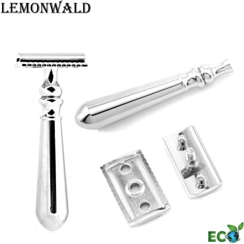 LEMONWALD Mens Safety Razor, High Quality Metal Razor, Zinc Alloy Material, Gift For Friends