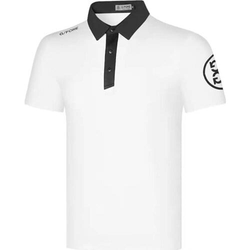 Golf apparel PG new mens spring and autumn long-sleeved golf t-shirt comfortable and breathable golf t-shirt