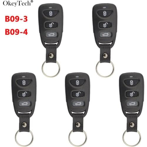 Okeytech 5PCS/LOT KEYDIY Universal Remote Control KD Key Smart Car Key 3/4 Buttons Key For KD900/KD900+/KD200/URG200/Mini KD