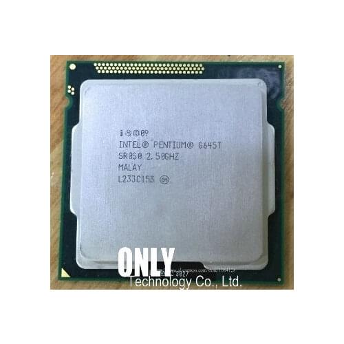 Intel Pentium Processor G645T (3M Cache, 2.50 GHz) LGA1155 Desktop CPU