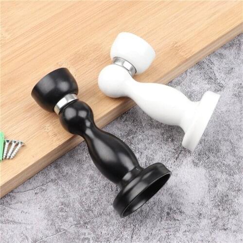 Stainless steel strong magnetic door stopper not rusty door stopper European style door touch modern minimalist wall plug