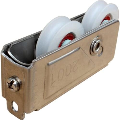 Sliding Door Plastic Steel Window Pulley Aluminum Alloy Wheel Muted Nylon Roller Household Hardware Part