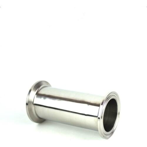 Tri Clamp Pipe Sanitary Spool Tube Length 100 mm SUS304 Stainless Steel