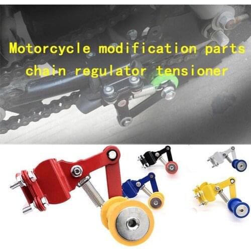 Universal Motorcycle Chain Adjuster Skid Tensioner Adjuster Chain Chain Roller Tensioner High Quality Durable Repair Accessories