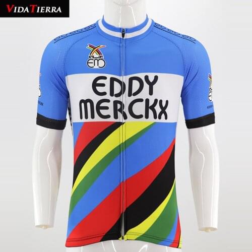 Cycling jersey 2019 VIDATIERRA HOT man Colorful Clothing mtb jersey classic pro racing team Domineering Outdoor sports Retro