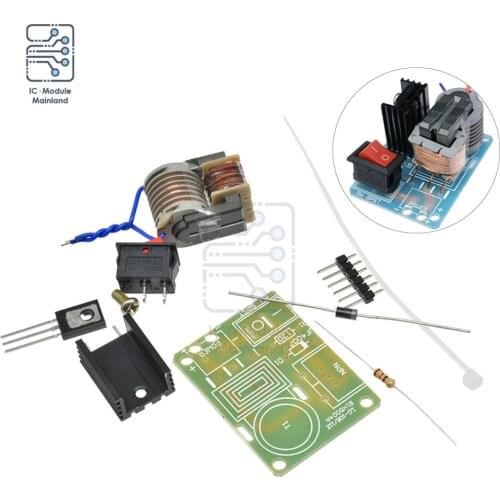 High Frequency DC High Voltage 15KV 15000V Arc Inverter Generator Ignition Coil Module DIY Kit