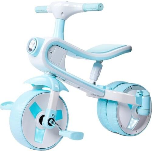 Childrens tricycle 2-6 years old grils and boys bicycle children pedal car balance car scooter
