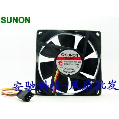 For Sunon ME8020V1-000C-G99 24V 1.54A 8cm 80mm axial industrial cooling fans