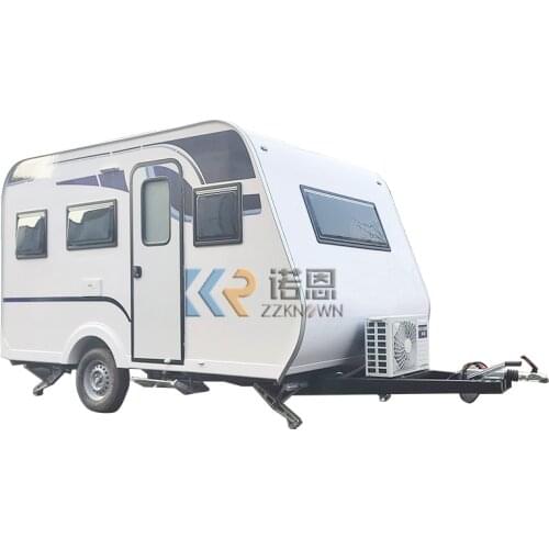 Hotsale Customized Outdoor 5 People Camper Caravan off Road Travel Trailer Camper Food Trailer