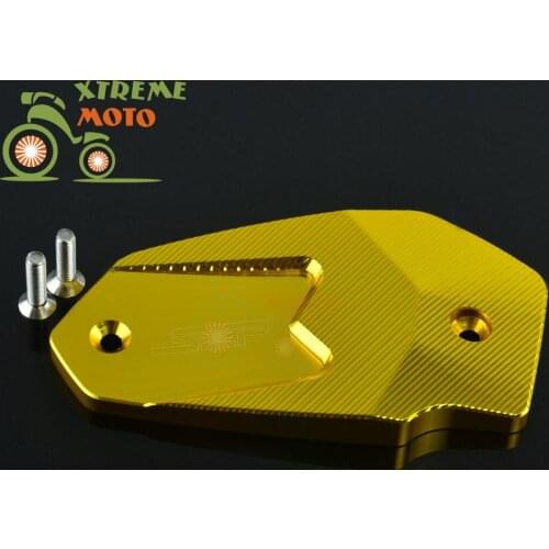 CNC Front Brake Pump Fluid Reservoir Cap Cover For KAWASAKI ER6F 09-14 ER6N 09-14 Z800 13-16 Versys650 10-14