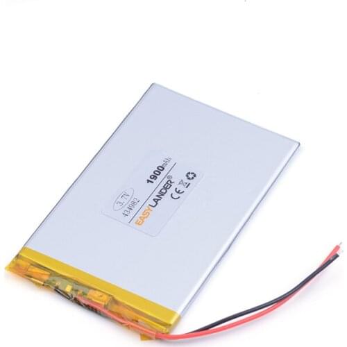 Lithium ion rechargeable batteries 1900mAh 434982 for tablet pc GPS power bank VR AR DVR MP4