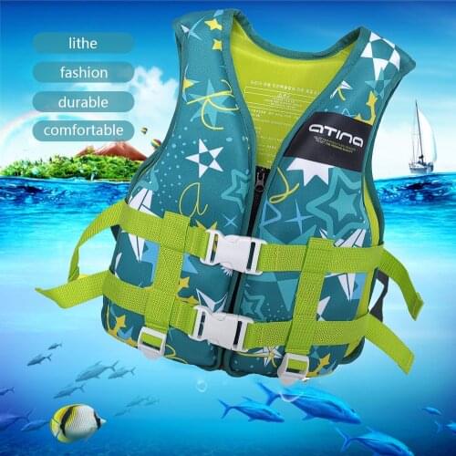 Neoprene Buoyancy Suit Childrens Life Jacket Safe Development Swimming Pool Life Jacket Professional Swimming 2 Colours