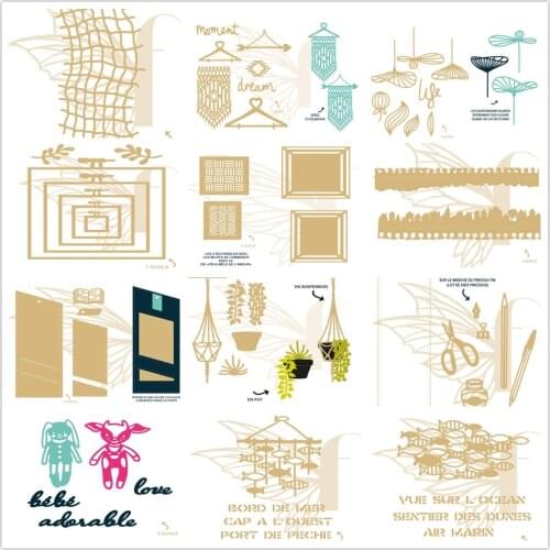 French cutting die /Seal for DIY scrapbooking/photo album Decorative clear stamp sheets C1074