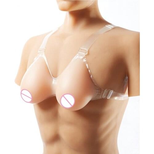 1600g EE Cup Silicone Fake Boobs Lifelike False Breast Forms Lady Mastectomy Drag Queen Crossdresser Props Cosplay Shemale