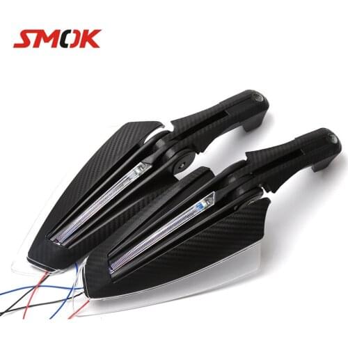 Universal Motorcycle Hand Guards Handguards With Led Turn Singnal Lights For Yamaha MT-10 TMAX 500 MT 03 MT 09 FZ8 FZ1 FZ6