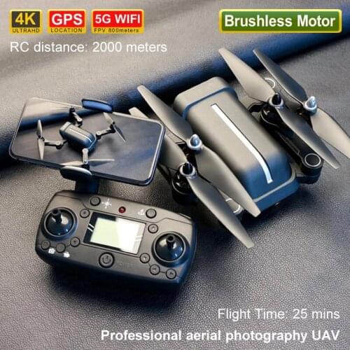 X28 5G Dual GPS Quadcopter With Camera HD 4k Professional Brushless Motor Drone Aerial Photography Follow Me Intelligent Return