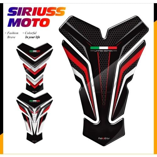 3D Motorcycle Tank Pad Protector Italy Tankpad Case for Honda Suzuki Yamaha Kawasaki Triumph Aprilia Benelli Tank