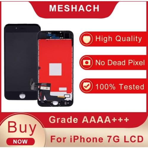 Mobile Cell Phone LCDs Display New Original Repair Parts For iPhone 7 Touch Screen Replacement Assembly Digitizer No Dead Pixel