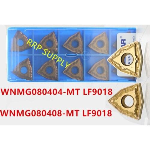 10pcs WNMG080404-MT LF9018 /WNMG080408-MT LF9018 carbide inserts, DESKAR brand, to cut steel