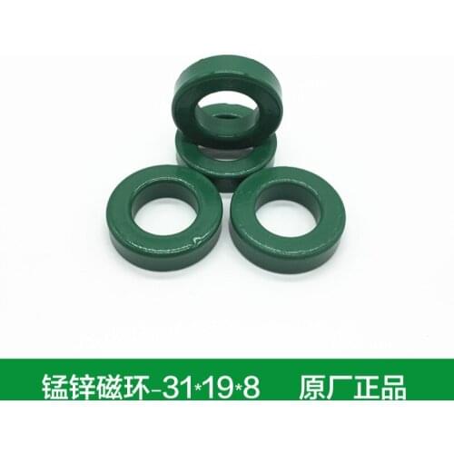 10pcs Green Magnetic Ring Mn-Zn Ferrite 31*19*8mm Anti-interference Core Filter Inductance Transformer