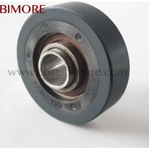 GAA290CB2 ESCALATOR STEP ROLLERS OD76mm Thickness 22mm Bearing 6005RSR ID20mm