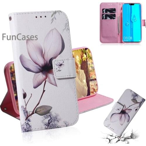 Cellphone Covers For para Huawei Y9 2019 Lovely Mobile Phone Case Wallet Flip Case sFor Ajax Huawei cover Enjoy 9 Plus Telefoon