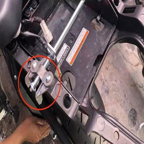 For YZF R1 2004 2005 2006 motorcycle rear leather seat lock cable fixing bracket cushion lock rear frame pole pressing seat