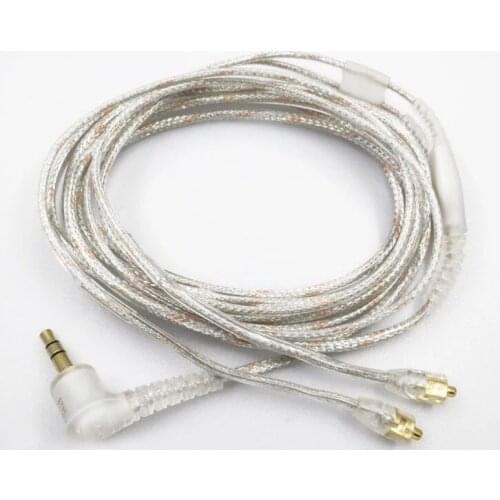 New HIFI original cable for Shure SE215 535 846 gold plated wire /cable for earphone headset, headphones,upgrading cable