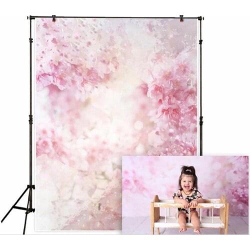 HUAYI Photography Backdrop Newborns Baby Birthday Studio Photo Background Spring Cherry Flowers Wall Photo Backdrops XT-6543