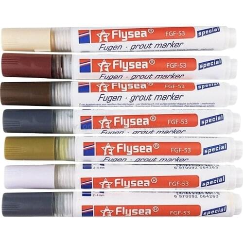 Tile Repair Pen Refill Wall Gap Grout Refresher Marker Odorless Non Toxic For Tiles Floor Kitchen Bathroom Cleaner O25 19
