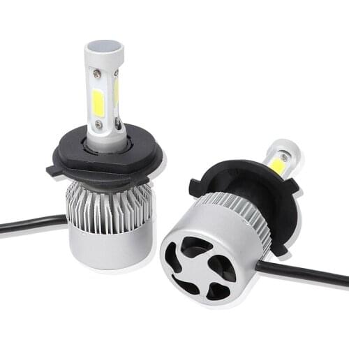 2x H4 Hb2 9003 285000lm 1950w Led Headlamp Kit High / Low Beam Bulb High Power 6000k For General Purpose Vehicles: Cars, Suvs