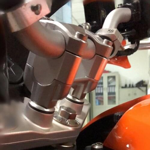 Modified fits KTM Duke 250 390 2011-2016 handlebar risers/ Height up Adapters
