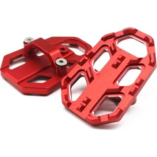 Motorcycle Billet Wide Foot Pegs Pedals Footrest For HONDA NC700X NC700S NC750X NC750S Footpeg