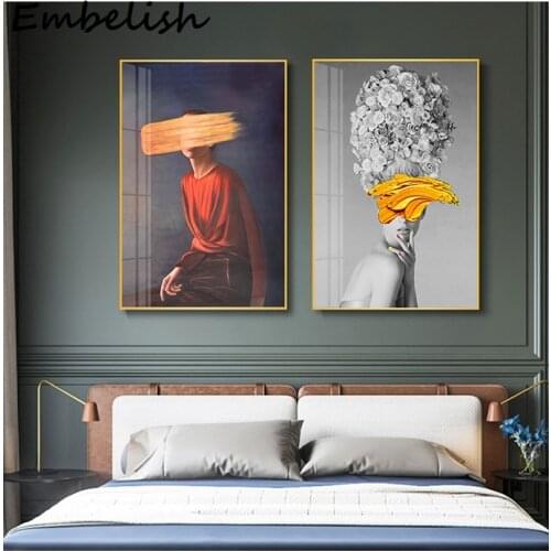 Retro Woman Sculpture Renaissance Art Poster Abstract Canvas Wall Print Painting Modern Style Picture Contemporary Room Decor