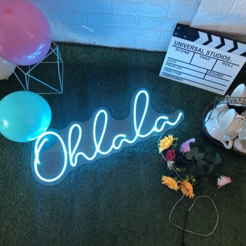Neon Sign Light Custom Flex Led 3D SHE SAID YES Acrylic Girls Wall Hanging Wall office Home Decoration Ins Neon Top