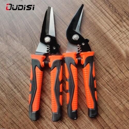 Metal Sheet Cutting Scissor Electrician Wire Professional Industrial Shears Iron Scissors Multi-purpose Scissors Tin Snips