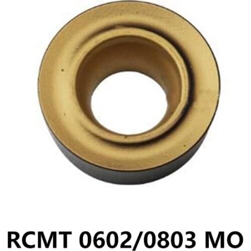Original MITSUBISHI RCMT0602MO RCMT0803MO RCMT RCMT0803 US735 NX2525 UE6110 Carbide Inserts Lathe Cutter Tools Turning Tool CNC