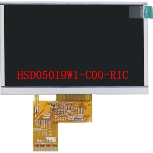 Original new 5'' inch HD resolution Han Cai HSD050I9W1-C00-RIC LCD screen screen display